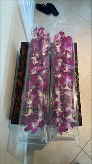 Fresh Orchid Lei's by Earthly Orchids
